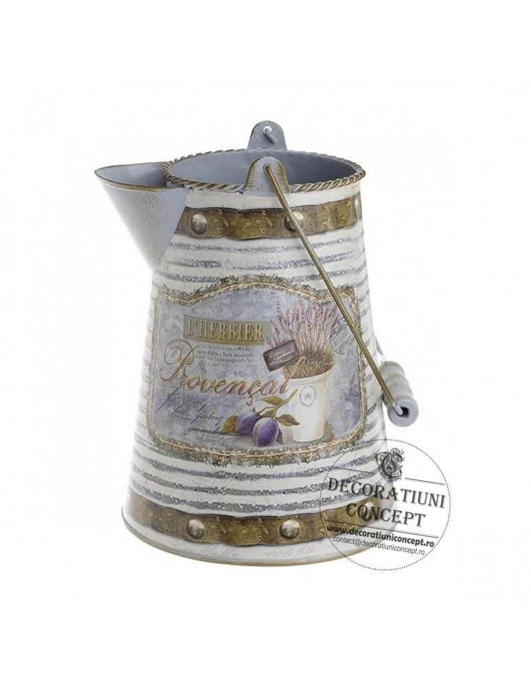 Vas metalic Decorativ - provencal