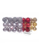 Globulete mici argintii (12buc)