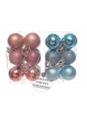 Globulete mici rose gold (12buc)