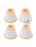 Forma budinca, panna cotta, jeleu (4 cupe)