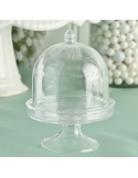 Cupola Acrilica Aurie cu picior, dom 8x5.5 cm