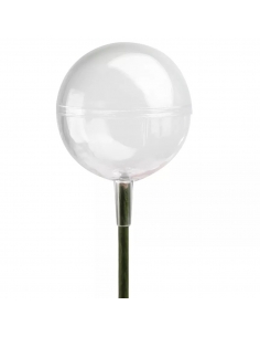 Sfera acrilica de pus pe bat pt buchete de flori 4cm