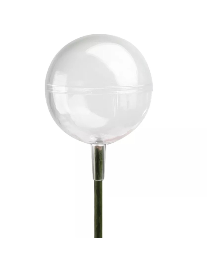 Sfera acrilica de pus pe bat pt buchete de flori 4cm