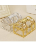 Cufar acrilic argintiu, caseta 8cm