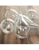 Glob Lacrima Acrilica Transparent 11 cm