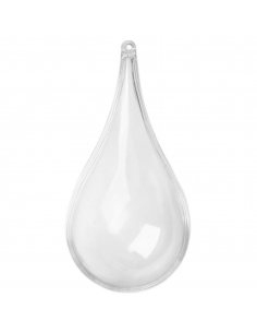Glob Lacrima Acrilica Transparent 11 cm
