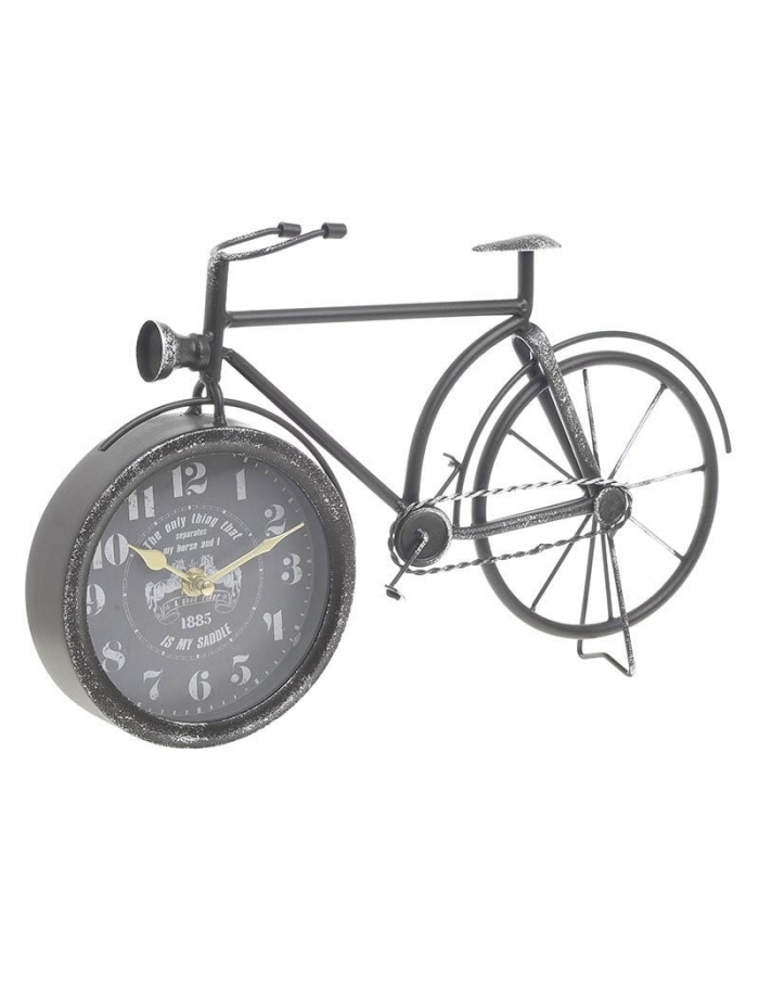 Ceas de masa in forma de bicicleta