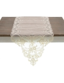 Runner dantelat ivory