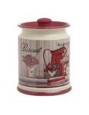 Borcan din ceramica pentru biscuiti