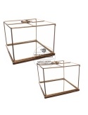 Suporturi cadou, auriu mat (2buc/set)