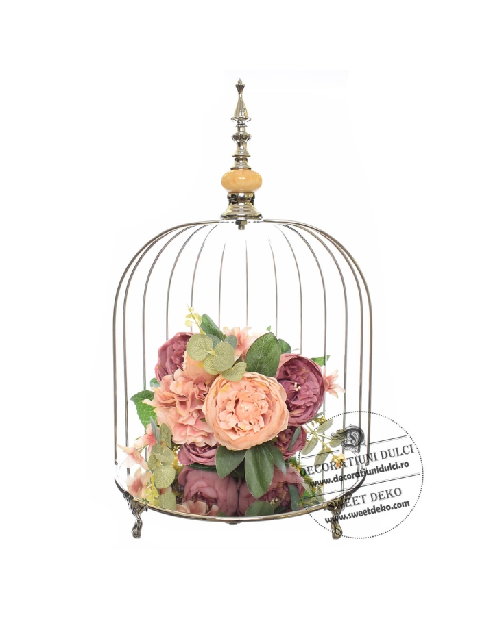 Suport ornament colivie argintie Royal